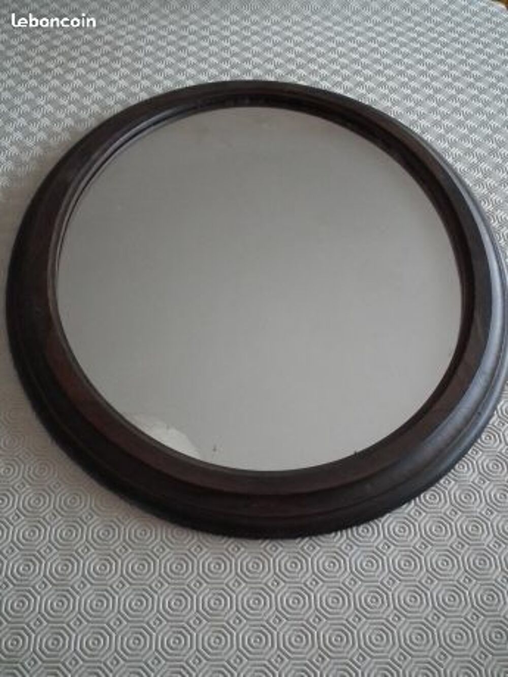Vends 3 miroirs (rond, oval, octogonal) Dcoration