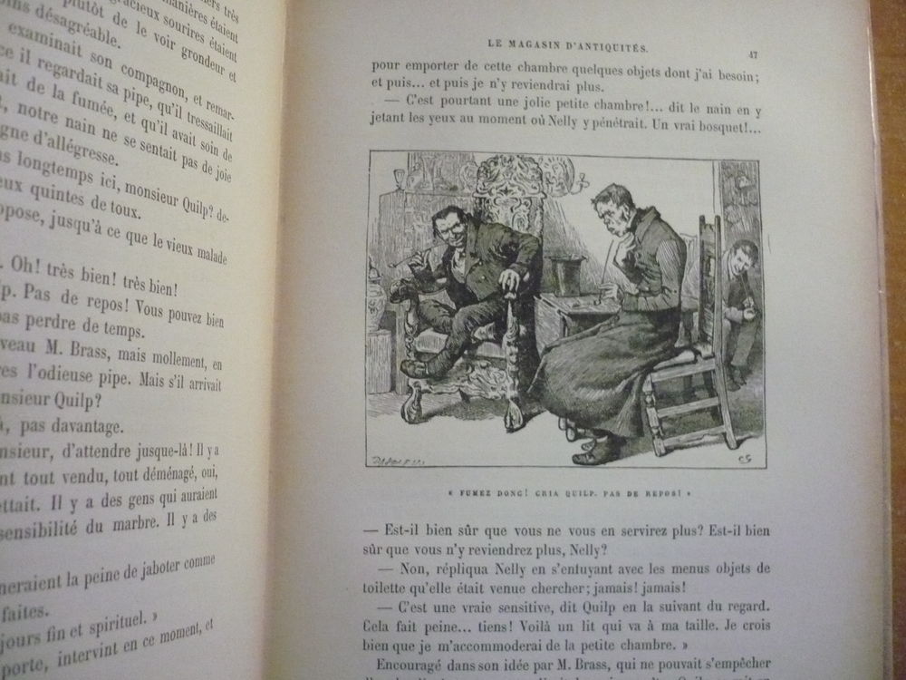 LE MAGASIN D'ANTIQUIT&Eacute; de Charles DICKENS - (1894) Livres et BD
