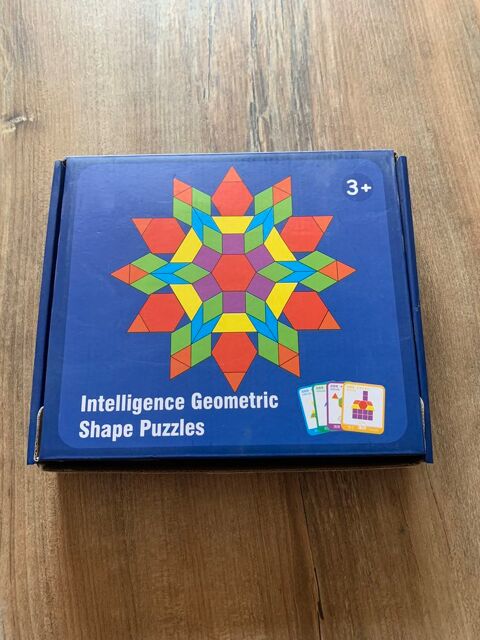Jeu enfant   Intelligence gometric shape puzzles 6 Saleilles (66)