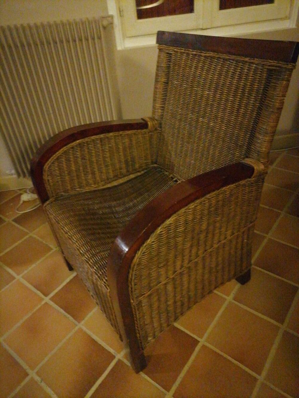 Fauteuil en rotin et bois
Il y a un retour du rotin Meubles