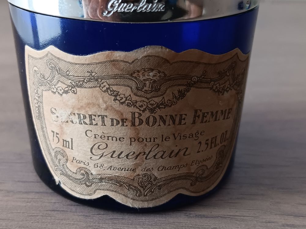 Guerlain Secret de Bonne Femme ancien pot cr&egrave;me 