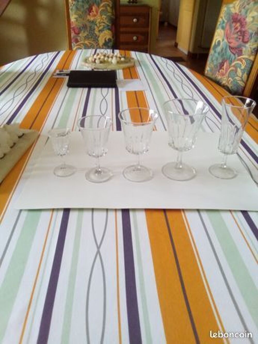 verres en cristal Décoration