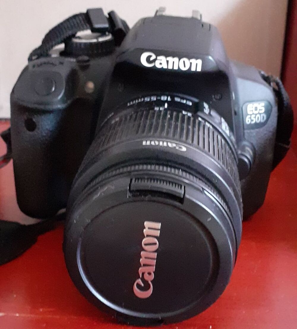 Appareil photo num&eacute;rique r&eacute;flexe CANON EOS 650D. Zoom 18/55 Photos/Video/TV