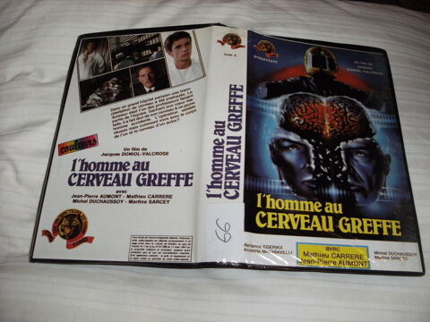 Tr�s rare film :   L 'homme au cerveau greffe   40 Saint-M�dard-en-Jalles (33)
