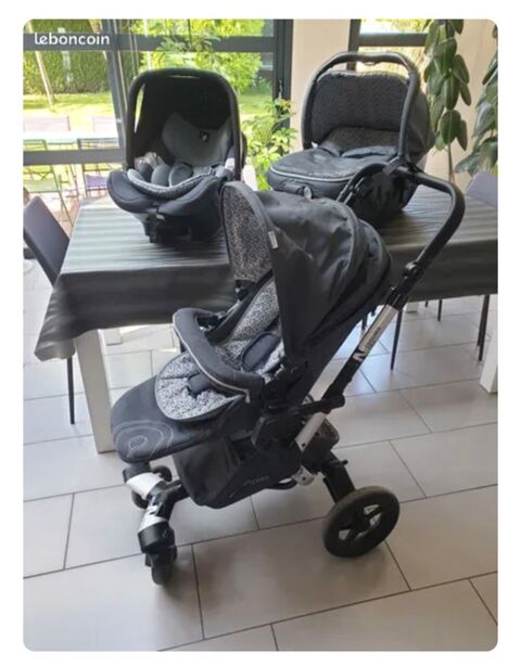 Trio poussette, siège auto, nacelle avec socle ISOFIX 250 Plouvain (62)