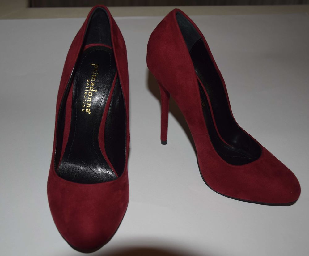 ESCARPIN BORDEAUX- NEUF -PRIMADONNA T 37 Chaussures