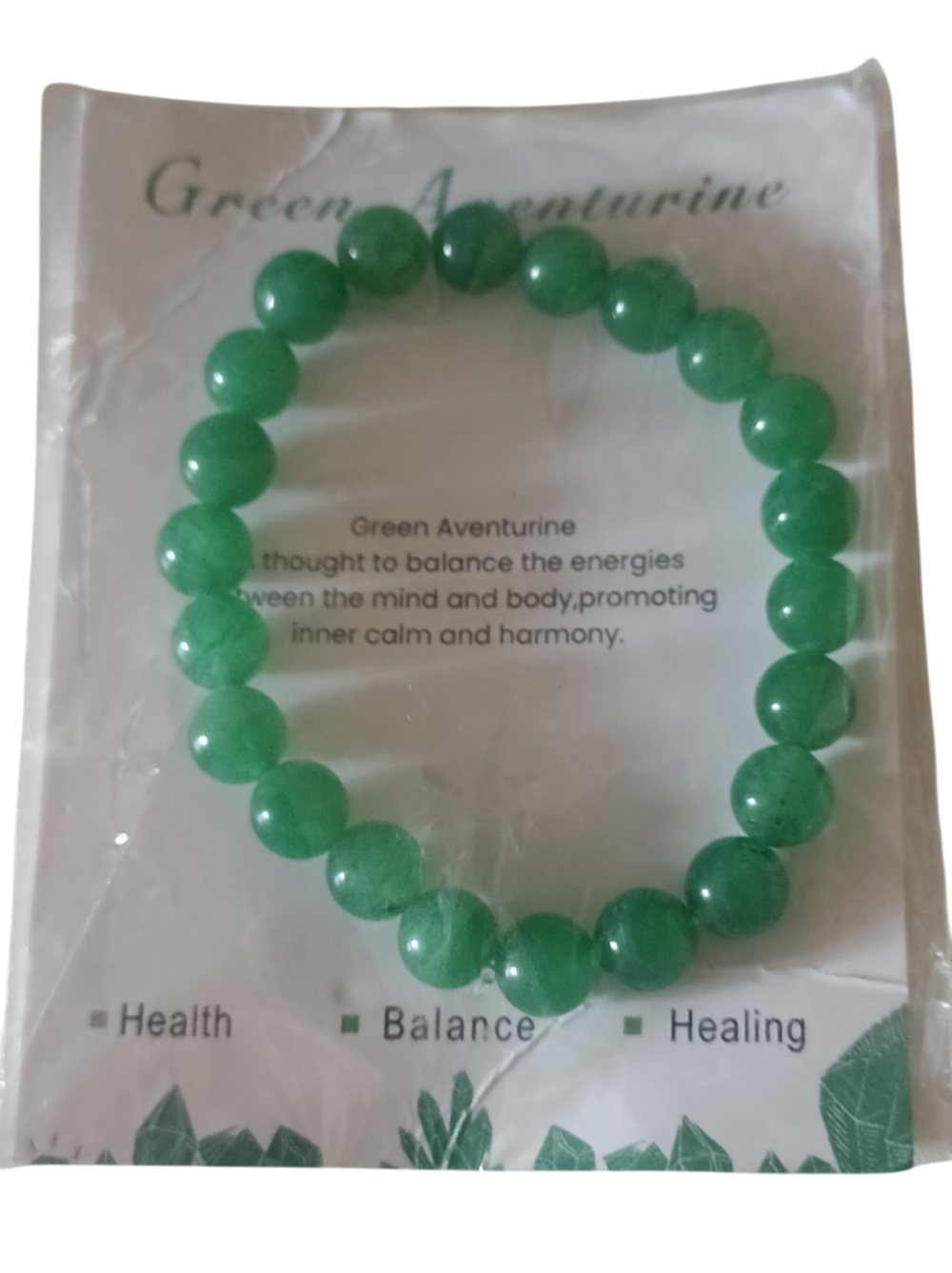 Bracelet en aventurine verte Bijoux et montres