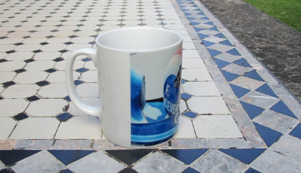 Pot &agrave; crayons ou mug &agrave; l effigie de Fran&ccedil;ois Cevert 