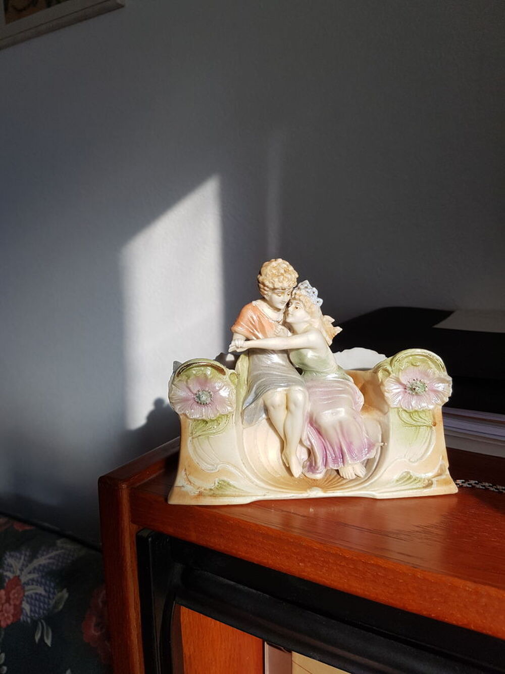 Trois figurines en porcelaine Décoration