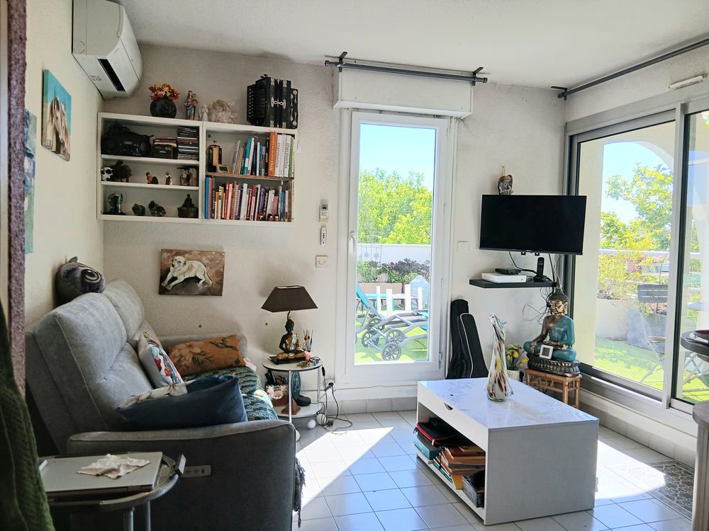 Vente Appartement P2 cabine avec grande terrasse de 45 m2 La grande-motte