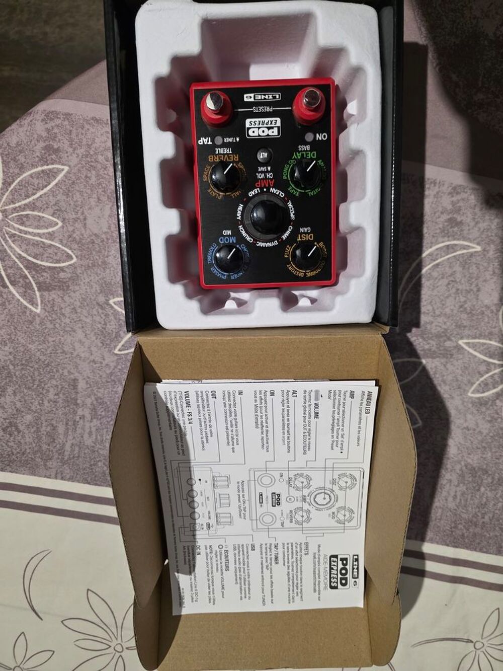 P&eacute;dalier Line 6 Pod Express Instruments de musique