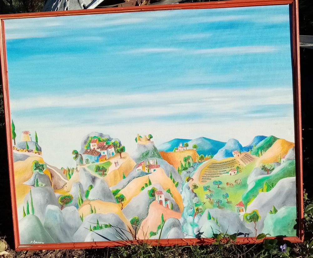 PEINTURE PAYSAGE Décoration