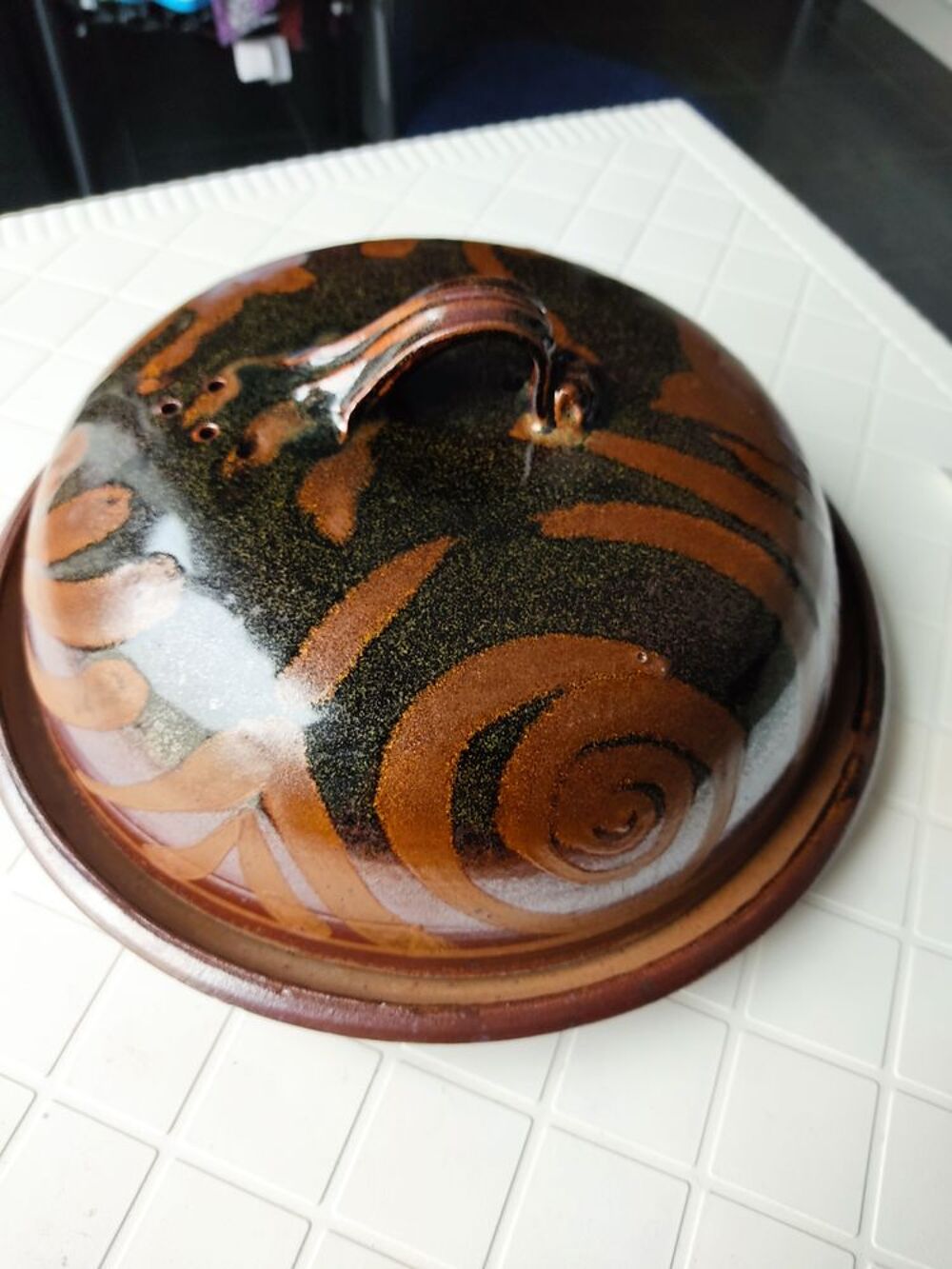 Poterie fromage gr&egrave;s + saucier gr&egrave;s Cuisine