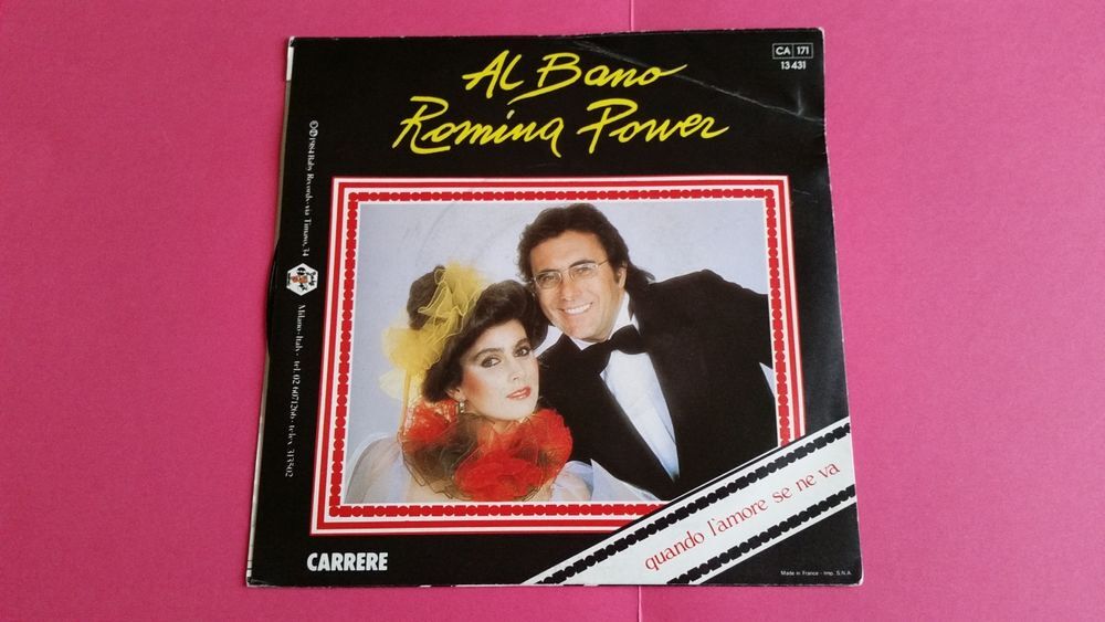 AL BANO ET ROMINA POWER CD et vinyles