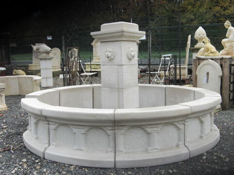 Fontaine en pierre, Bassin 1370 Chteau-l'vque (24)
