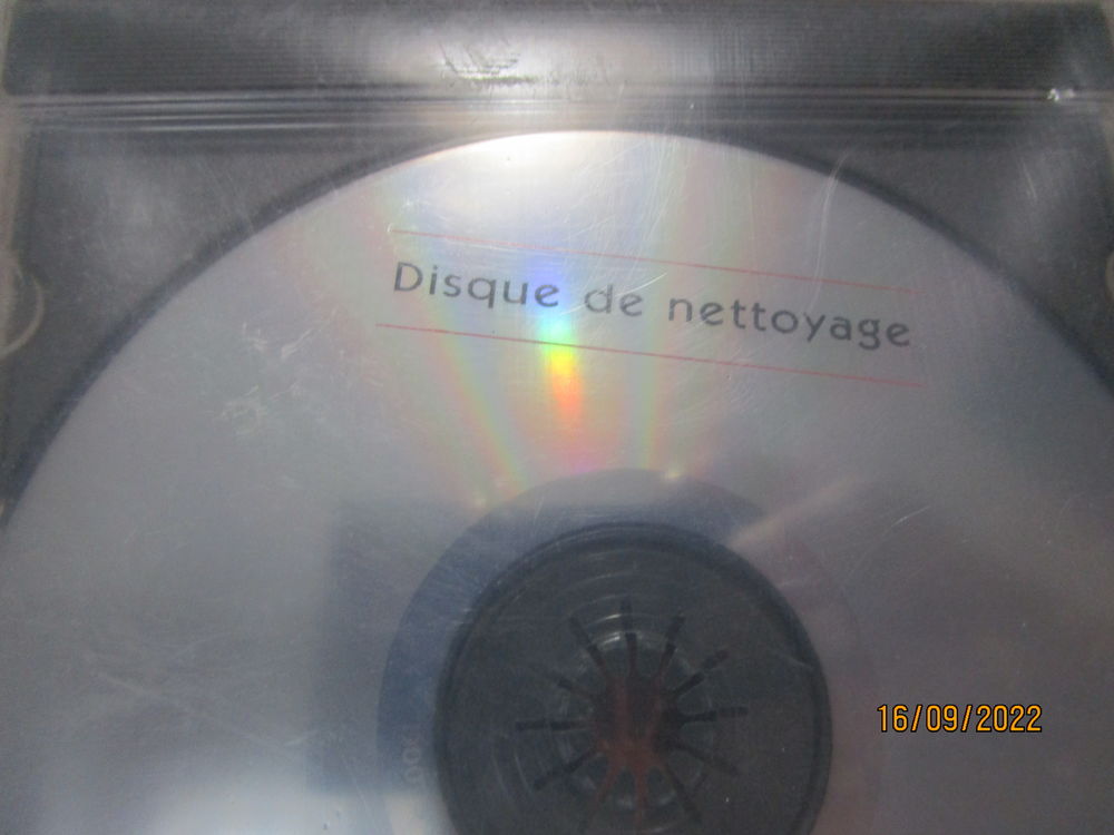 disque de nettoyage pour CD/ DVD/ HIFI Photos/Video/TV