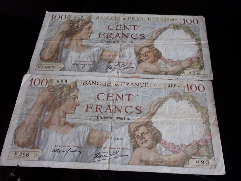 billet ancien 
