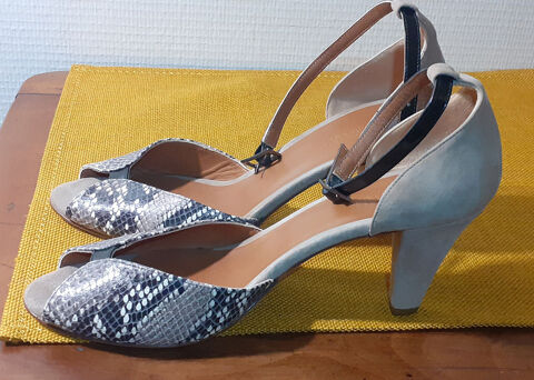 Escarpins tout cuir, marque EMMA GO, �tat neuf. Meudon (92)