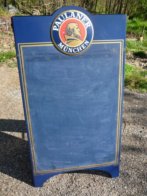 BIERE PAULANER MUNCHEN _PLAQUE RIGIDE PLASTIQUE PUBLICITAIRE 85 Castres (81)