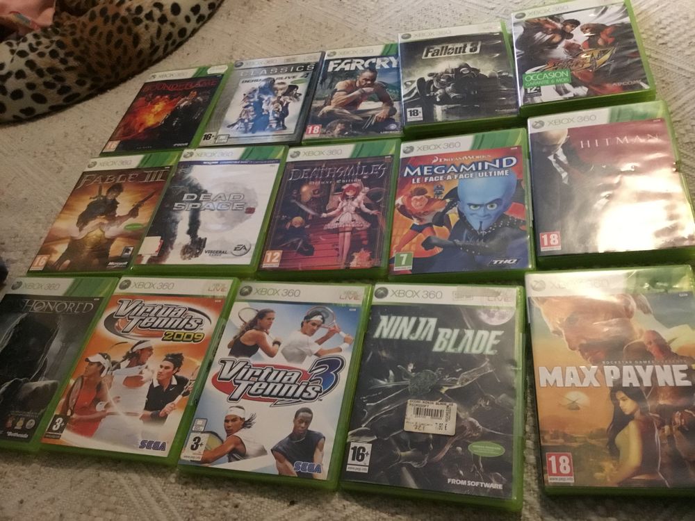 xbox 360 + 99 jeux Consoles et jeux vidéos
