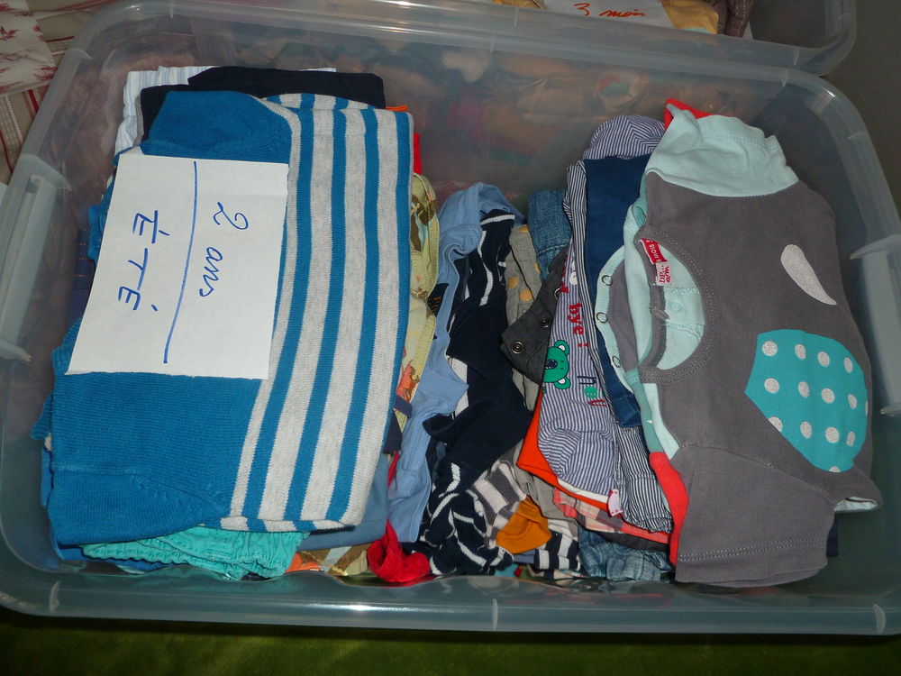 lot de v&ecirc;tements enfants gar&ccedil;on 3/6/12/18 mois Vêtements enfants