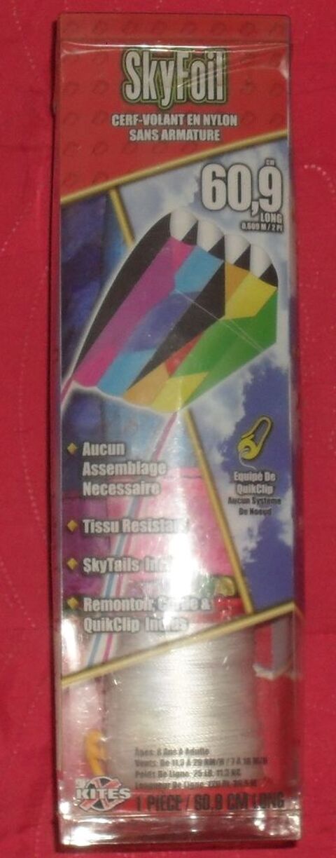 Cerf Volant SkyFoil NEUF 25 Montreuil (93)