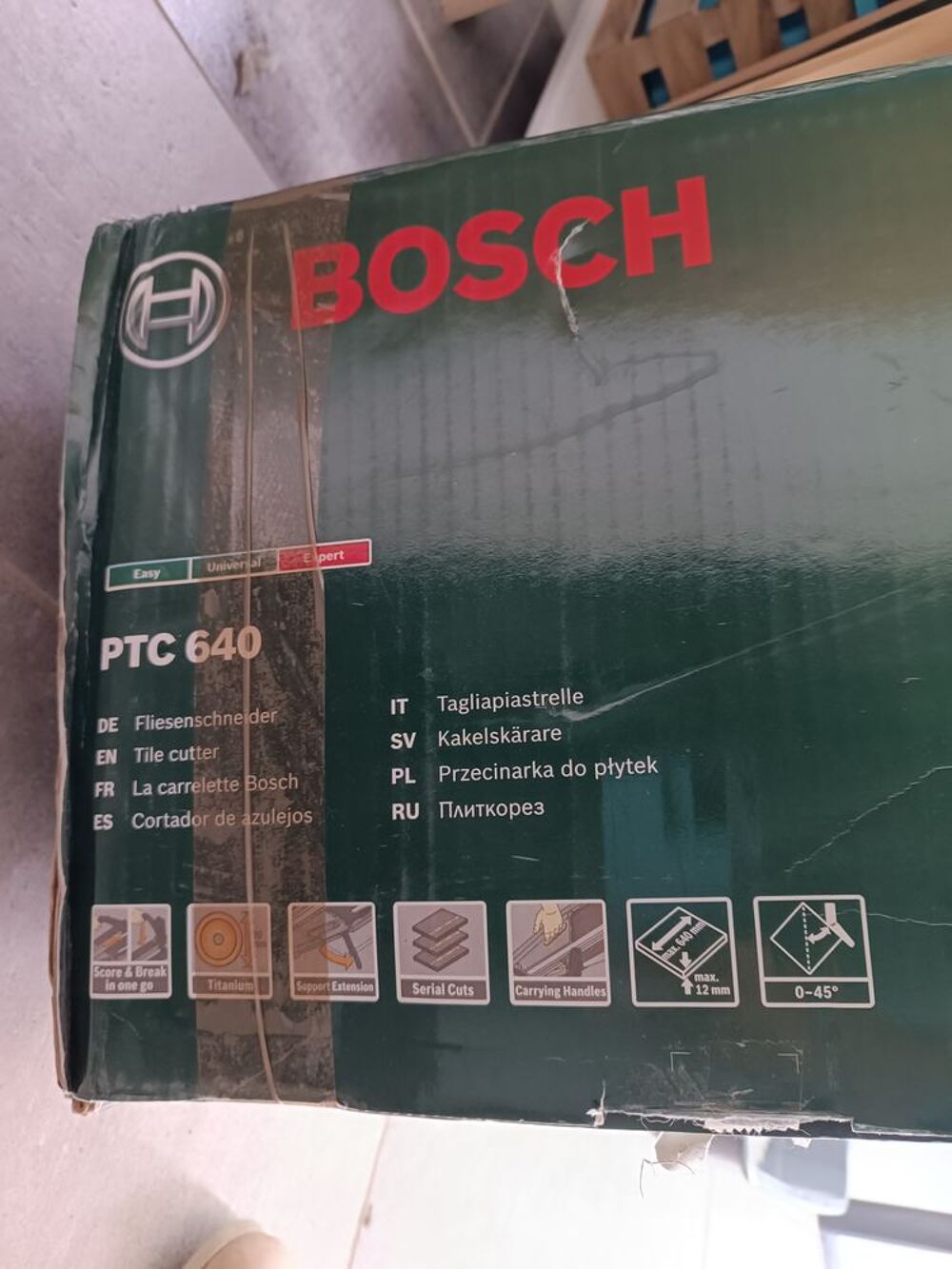 Coupe carreaux Bosch Bricolage