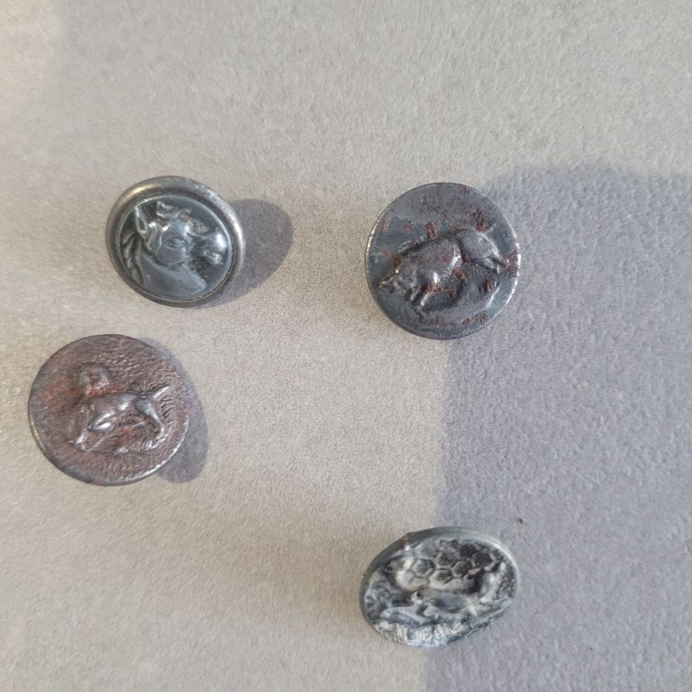 STYLO BILLE CARAN D'ACHE / BOUTONS DE CHASSE 