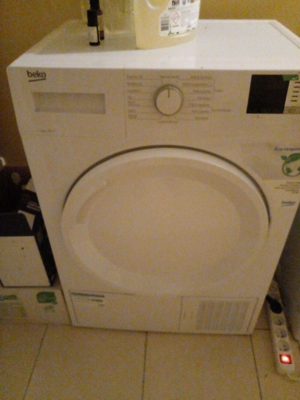 s&egrave;che-linge encore sous garanti Electroménager