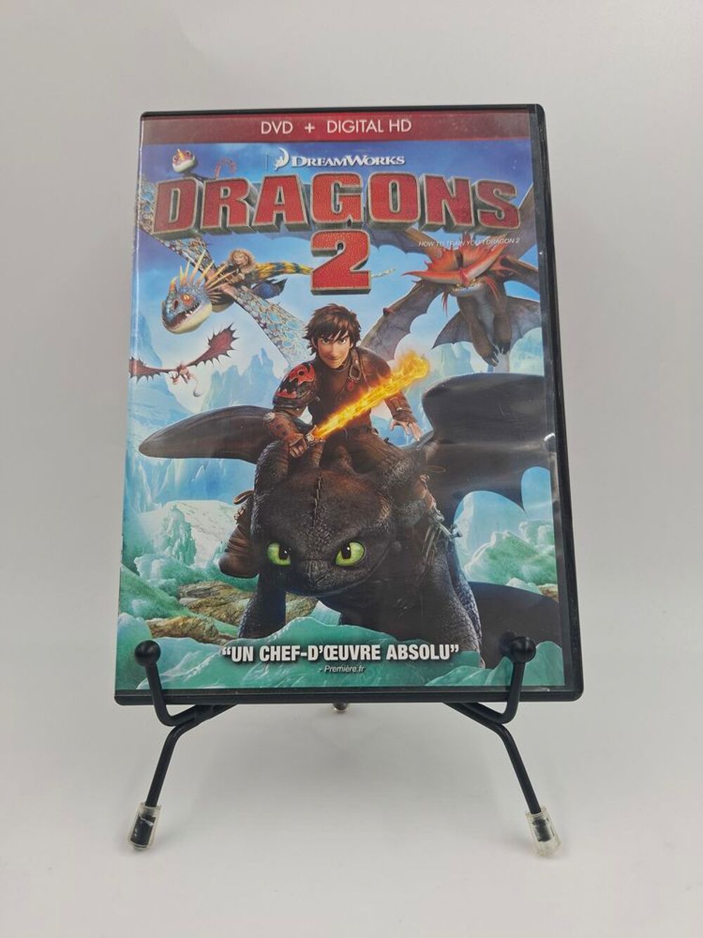 DVD Dreamworks ? Dragons 2 avec boite DVD et blu-ray