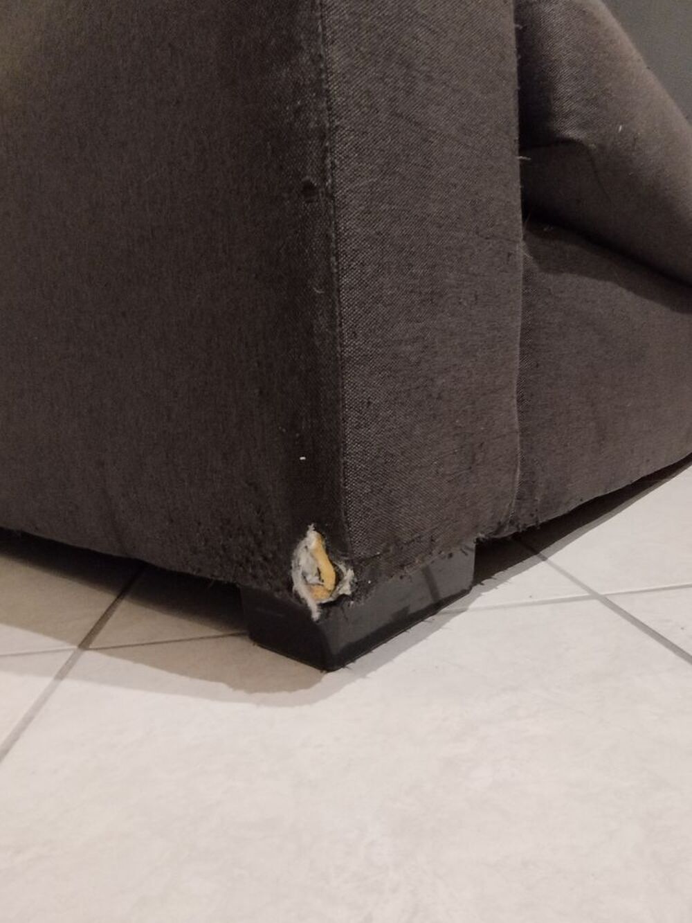 Grand canap&eacute; + 5 housses de coussins Meubles
