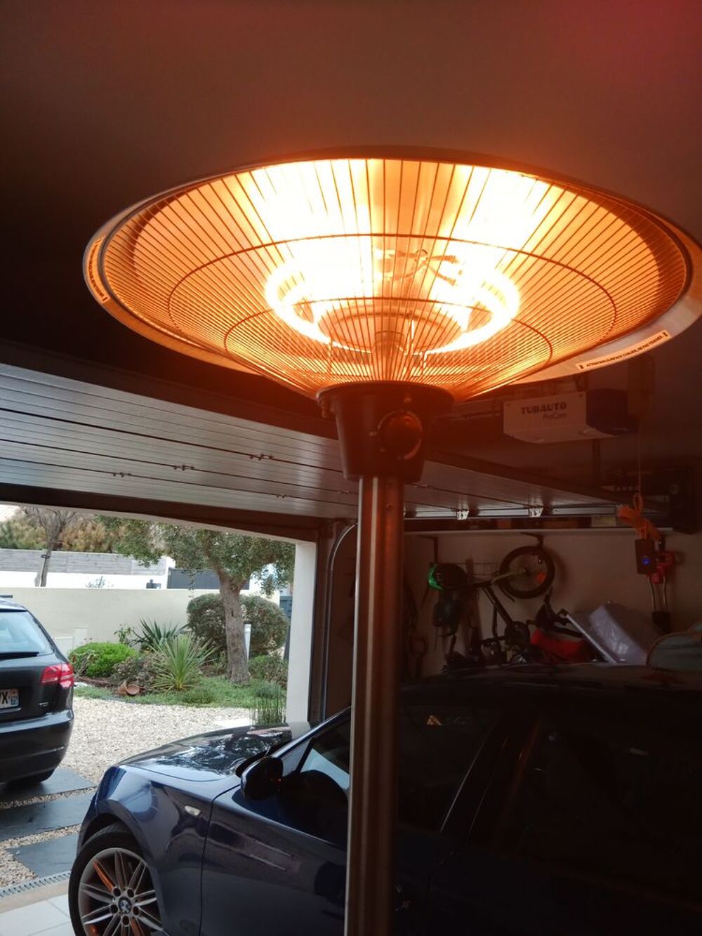 PARASOL de terrasse ELECTRIQUE Int&eacute;rieur /Ext&eacute;rieur Electroménager
