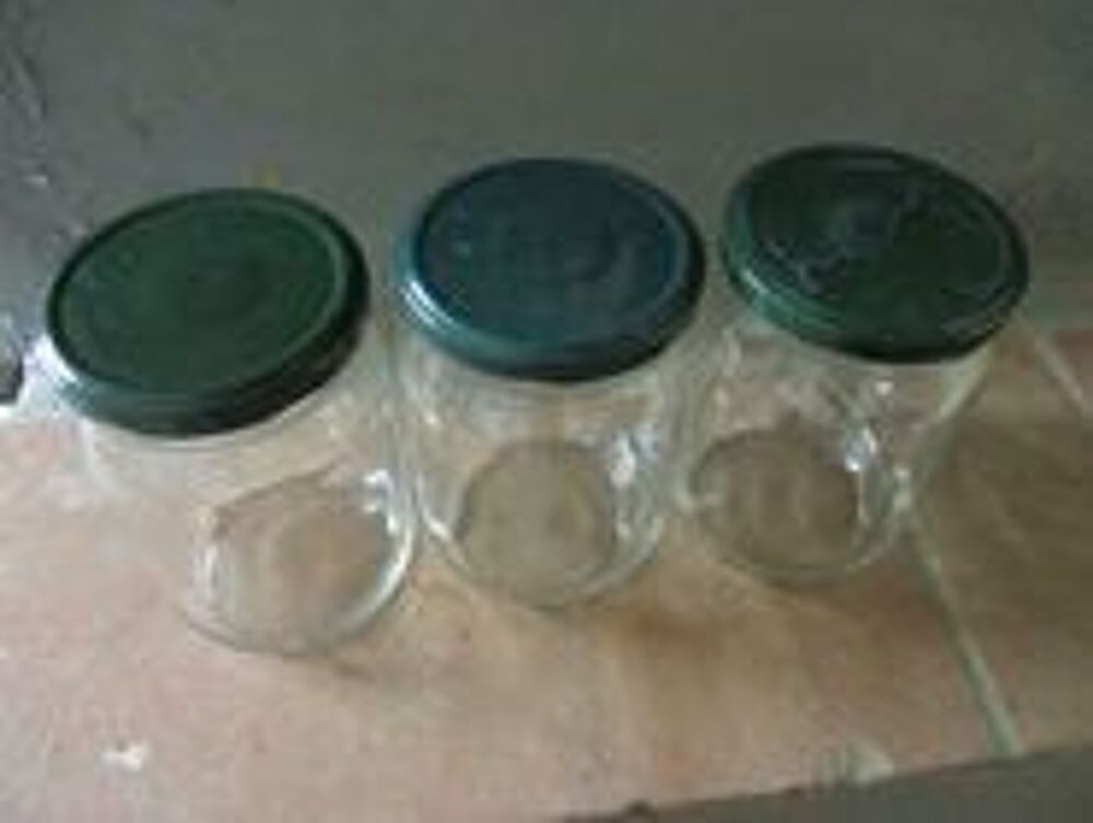 10 pots de 720 ml pour confitures ou autres Décoration