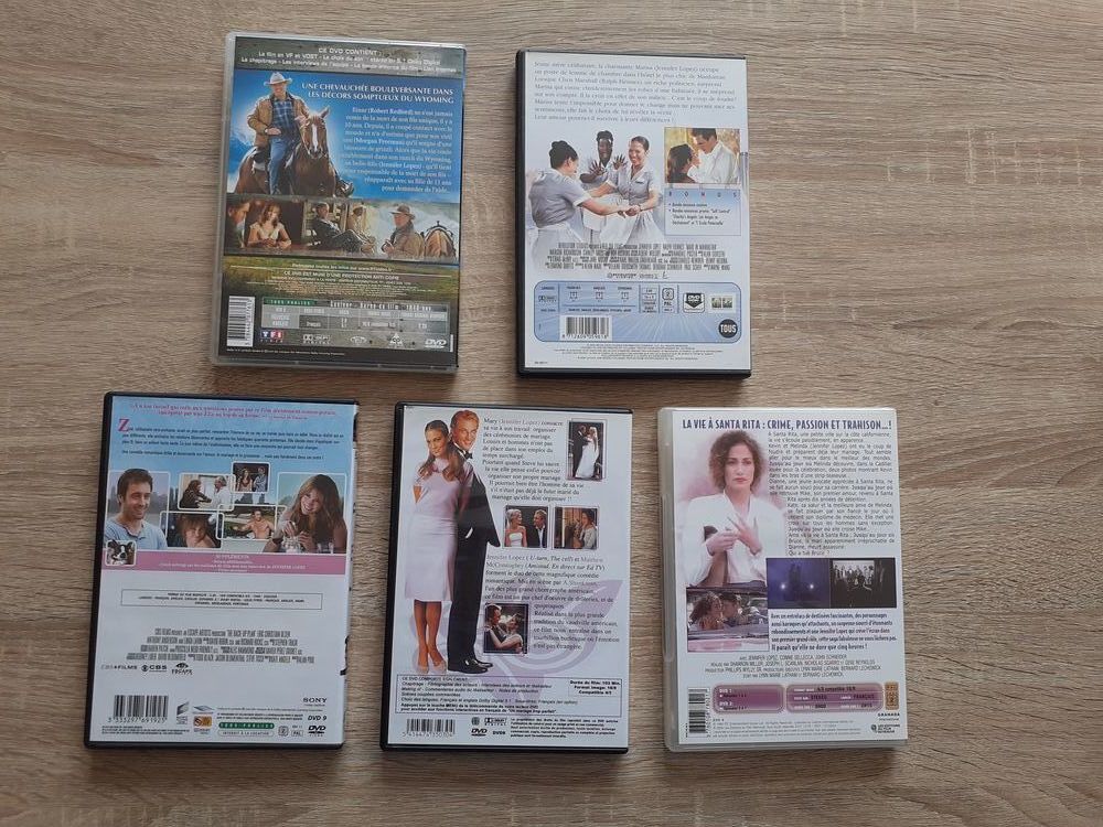  DVD " JENNIFER LOPEZ " . DVD et blu-ray