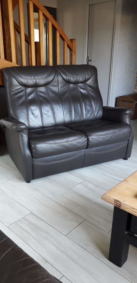 canap cuir 2 places 60 Chteaubriant (44)