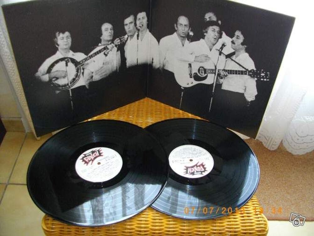 DOUBLE VINYLES 33 TOURS DES COMPAGNONS DE LA CHANSON CD et vinyles