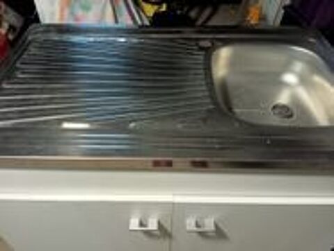 Evier inox + Meuble 40 Saint-Agnan (71)