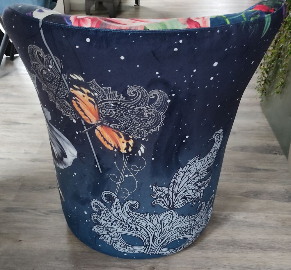 Petit fauteuil fleuri Meubles