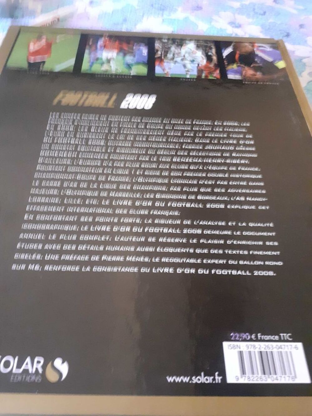 livre d'or football 2008. Livres et BD