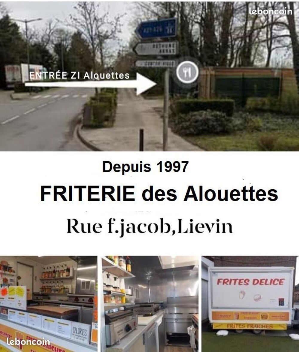 Location Terrain emplacement friterie ou autre Liévin