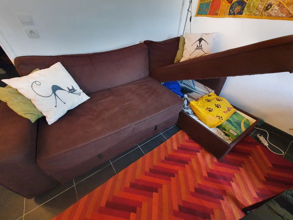 Canap&eacute; d'angle ikea convertible Meubles