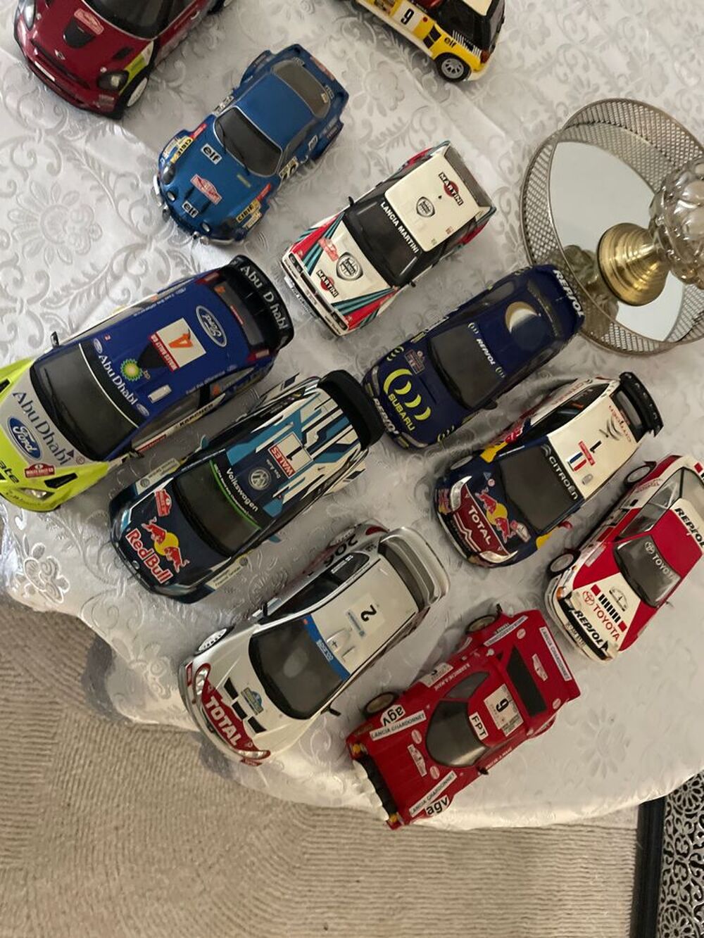 Lot 11 Voitures Miniature 1/18 Rallye WRC (Altaya / IXO) 