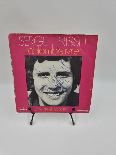 Vinyle 45 tours Serge Prisset : Colombe Ivre / C'est Vous  1 Vulbens (74)