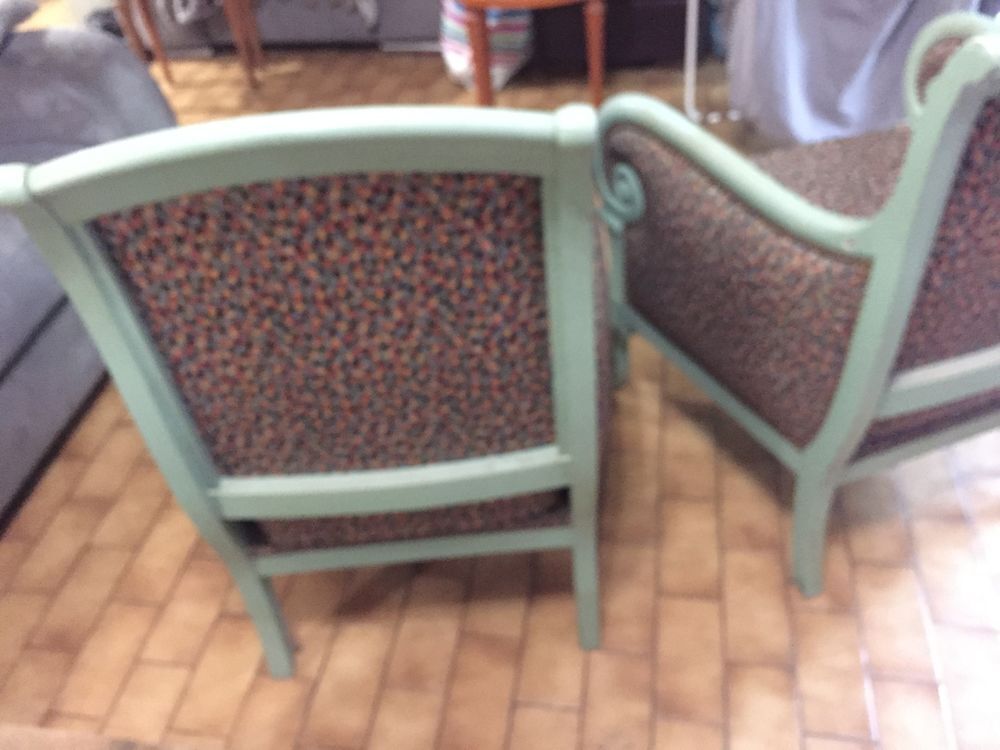 2 fauteuils berg&egrave;re empire Meubles