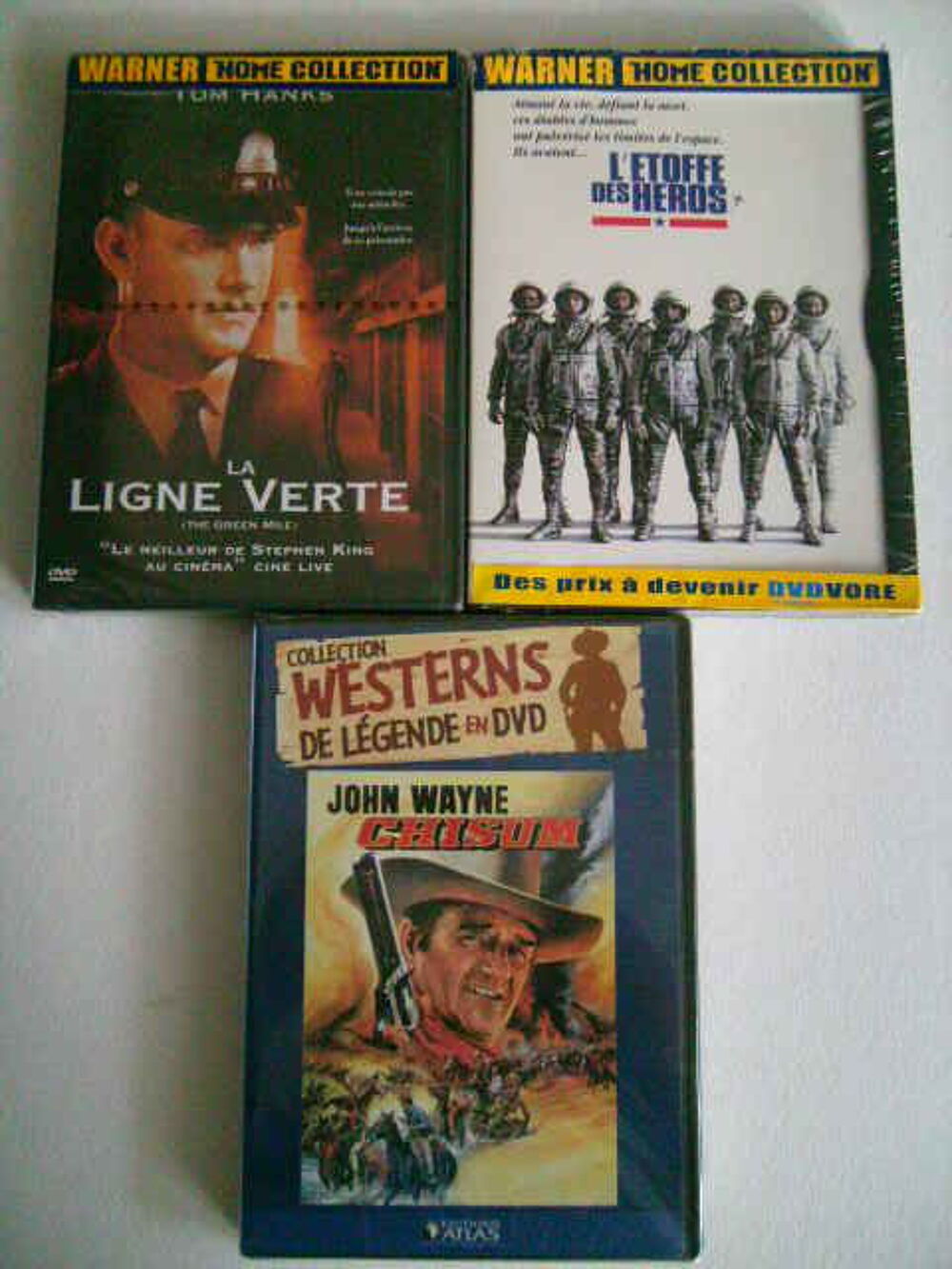 3 DVD FILM AMERICAIN DVD et blu-ray