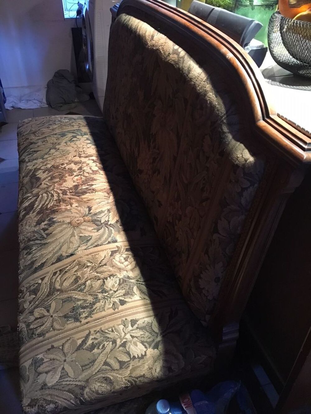 A vendre banquette tapissier ancienne Meubles