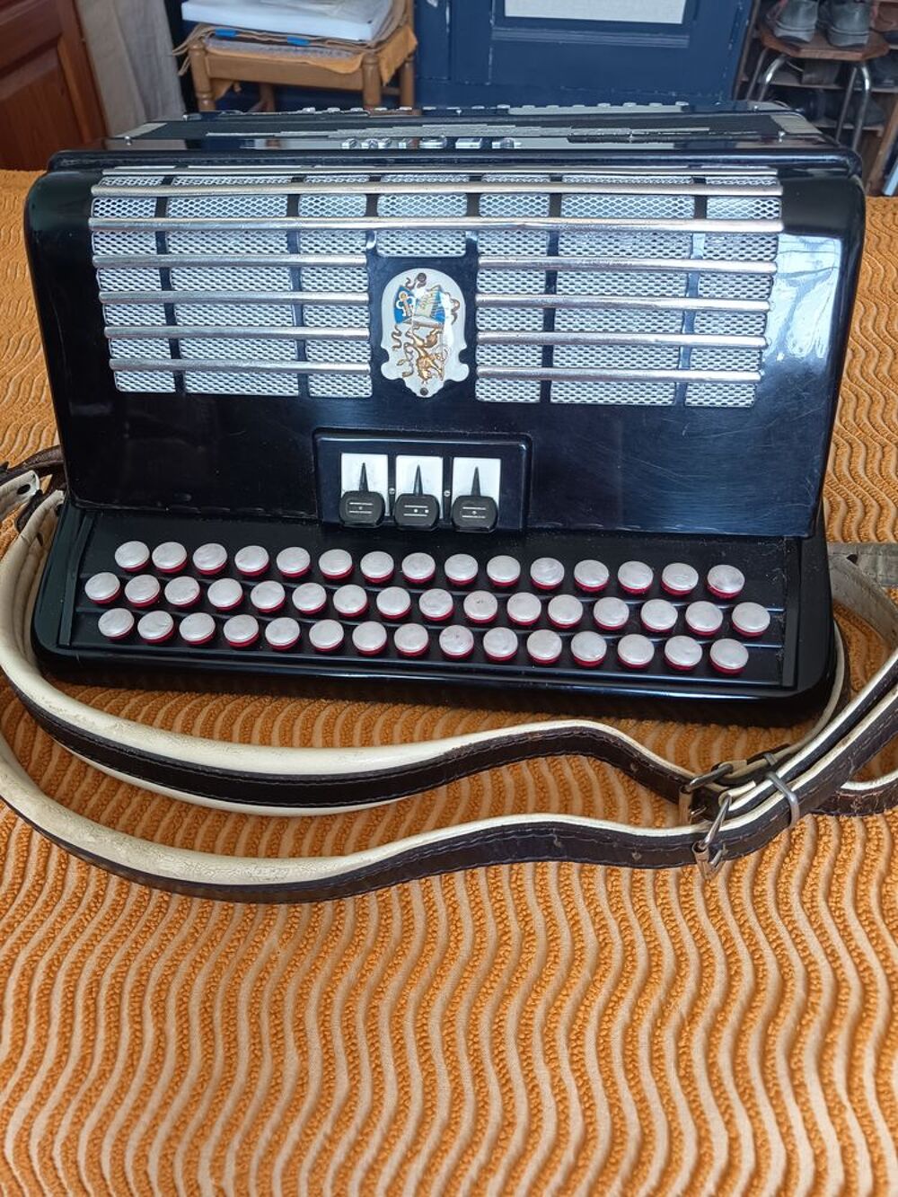 Accord&eacute;on boutons V&eacute;rini 80 basses Instruments de musique