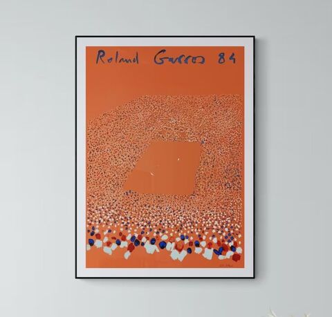   affiche Roland Garros 84 