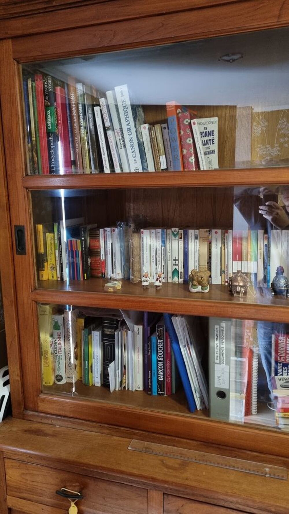 Belle biblioth&egrave;que en Teck tr&egrave;s bon etat Meubles