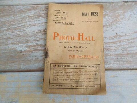 Catalogue Photo Hall 1923 Photographie Appareil Stéréoscope  Loches (37)